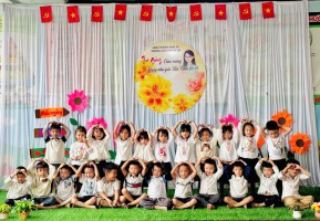 TRƯỜNG MẦM NON KỲ LỢI TỔ CHỨC CÁC TIẾT DẠY THAO GIẢNG CHÀO MỪNG NGÀY 20 - 11