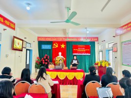 HỘI NGHỊ KIỂM ĐIỂM, ĐÁNH GIÁ CHI BỘ VÀ ĐẢNG VIÊN CUỐI NĂM 2025 CỦA CHI BỘ TRƯỜNG MẦM NON KỲ LỢI