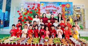    TRƯỜNG MẦM NON KỲ LỢI LONG TRỌNG TỔ CHỨC TIỆC BUFFET CHÀO MỪNG XUÂN BÍNH NGỌ 2026