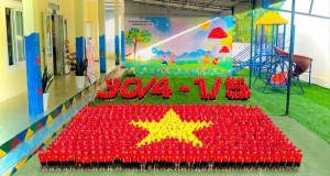 TRƯỜNG MẦM NON KỲ LỢI TỔ CHỨC CÁC HOẠT ĐỘNG HƯỞNG ỨNG CHÀO MỪNG NGÀY GIẢI PHÓNG MIỀN NAM 30/4 , QUỐC TẾ LAO ĐỘNG 1/5