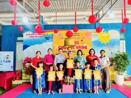 SÔI NỔI CHƯƠNG TRÌNH GIAO LƯU “RUNG CHUÔNG VÀNG” TẠI TRƯỜNG MẦM NON KỲ LỢI