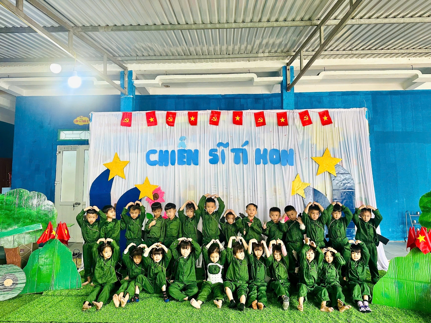  TRƯỜNG MẦM NON KỲ LỢI TỔ CHỨC HỘI GIẢNG CHÀO MỪNG 81 NĂM NGÀY THÀNH LẬP QUÂN ĐỘI NHÂN DÂN VIỆT NAM 22/12      