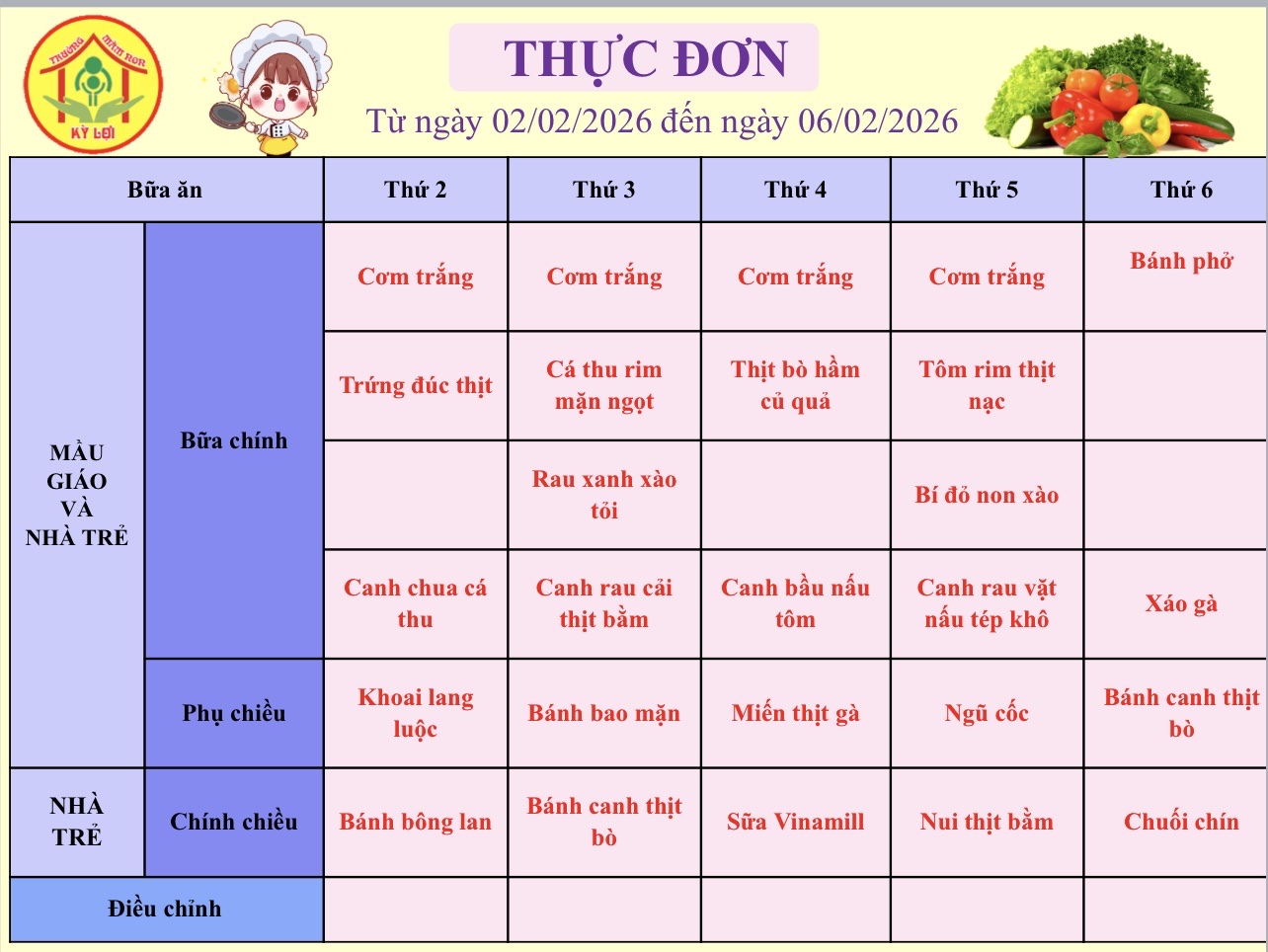 BÉ ĐẾN TRƯỜNG ĂN GÌ?